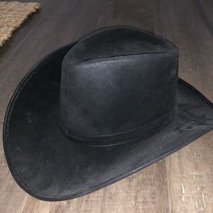 Black cowboy hat